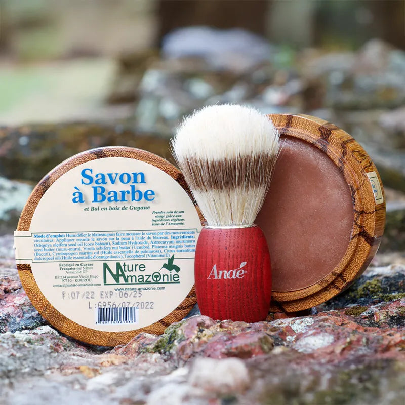 Savon à barbe (en Bois de Guyane)